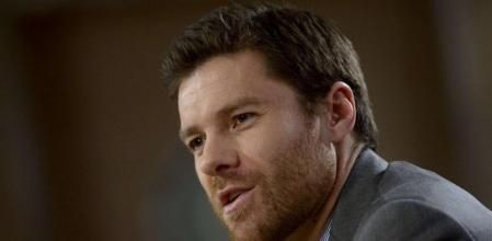 Xabi Alonso, durante una conferencia de prensa