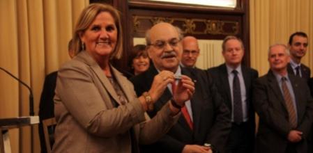 De Gispert i Mas-Colell, a la sala d'audiències