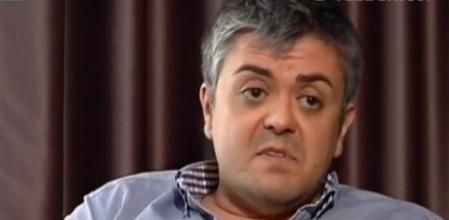 Diego, hermano de María José Campanario, durante una entrevista