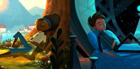 Vella y Shay son los dos protagonistas de Broken Age