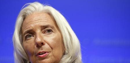 La directora gerente del FMI, Christine Lagarde.