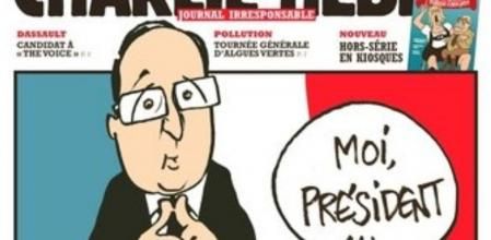 Portada del 15 de enero de 2014 del semanario satírico francés Charlie Hebdo