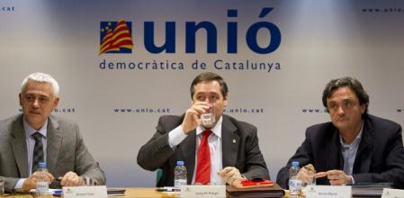 Reunión del Comité de Govern e Unió presidida por el secretario general Josep Maria Pelegrí