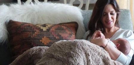 Sara Carbonero y su hijo Martín