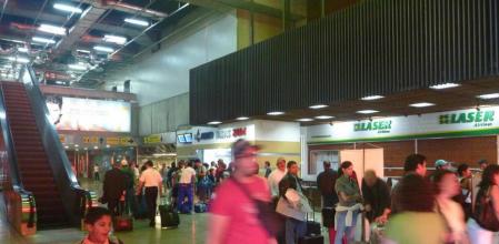 Interior del aeropuerto internacional deCaracas&nbsp; en una imagen de archivo