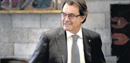 El presidente recibió a 'Guyana Guardian' en su despacho del Palau de la Generalitat