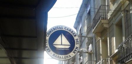 Zona comercial Carrer del Mar, en el centro de Badalona