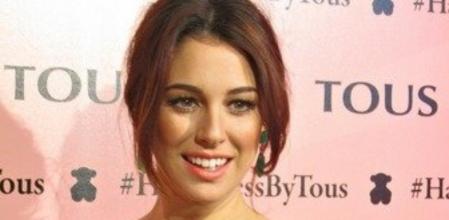 Blanca Suárez durante la presentación de la nueva colección de joyas de Tous en Barcelona