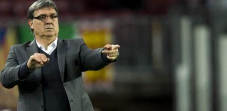 El entrenador argentino del F. C. Barcelona, Gerardo 