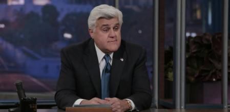 Jay Leno en su último 'Tonight Show'