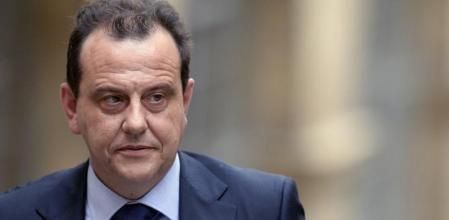 El fiscal Pedro Horrach llega a los juzgados de Palma de Mallorca durante un receso de la declaración de la infanta Cristina