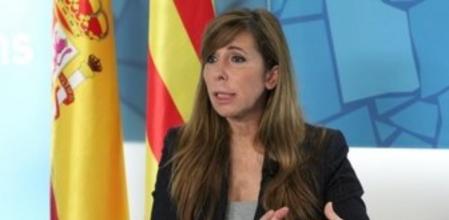 La presidenta del PPC, Alícia Sánchez-Camacho.