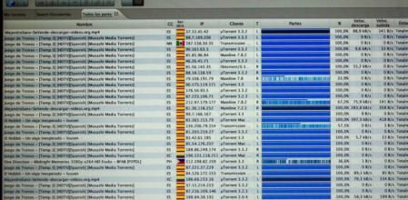 Sitio de descargas ilegales