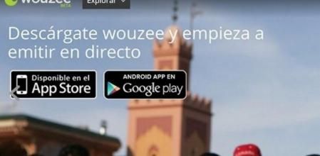 Captura de pantalla de la página web de Wouzee