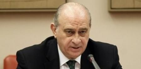 El ministro del Interior, Jorge Fernández Díaz, en el Congreso de los Diputados
