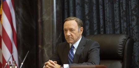 Kevin Spacey, en su papel de Frank Underwood en la serie House of Cards
