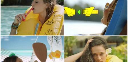 Modelos de 'Sports Illustrated' enseñan medidas de seguridad en los aviones de Air New Zealand