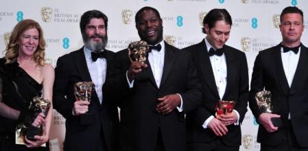 Parte del equipo de '12 daños de esclavitud'