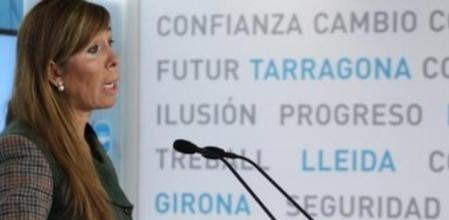 La presidenta del PPC, Alícia Sánchez-Camacho.
