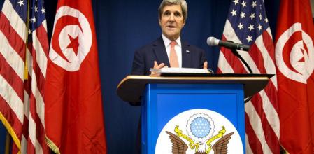 Imagen del secretario de Estado de EE.UU., John Kerry