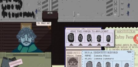 'Papers, Please' se juega desde la perspectiva de un inspector de inmigración que debe revisar la documentación de todos aquellos que quieren pasar la frontera