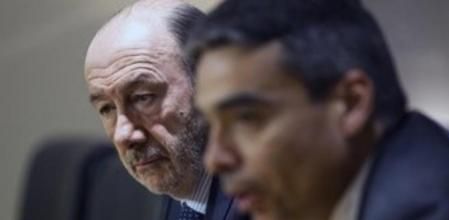 Rueda de Prensa del Psoe y Psc en el Congreso de los Diputados Alfredo Perez Rubalcaba Abert Soler