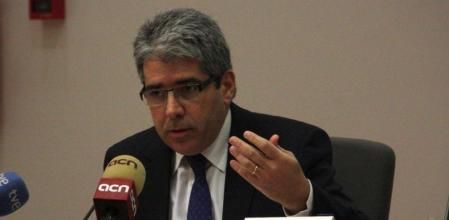 Francesc Homs, portavoz del Govern, en un acto celebrado en Lisboa