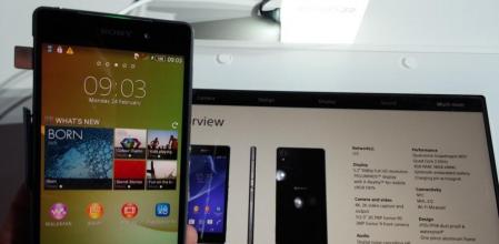 El nuevo Xperia Z2 de Sony, presentado en el Mobile World Congress, captura vídeo en resolución 4K