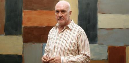 Scully durante la retrospectiva que la Fundació Miró le dedicó en el año 2007