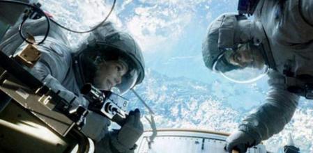 Cartel de la película 'Gravity', dirigida por el mexicano Alfonso Cuarón