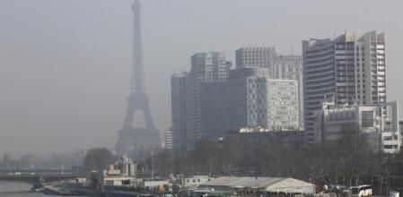 Polución en París.