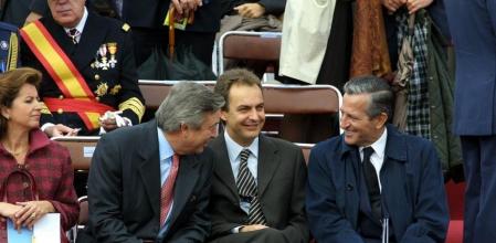 Zapatero y Suárez en 2001