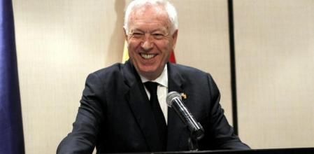 Rueda de prensa ofrecida por el Ministro de Asuntos Exteriores y de Cooperación, Jose Manuel García-Margallo, en Manila.