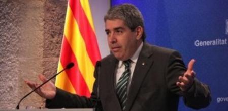 Francesc Homs, en rueda de prensa este martes.