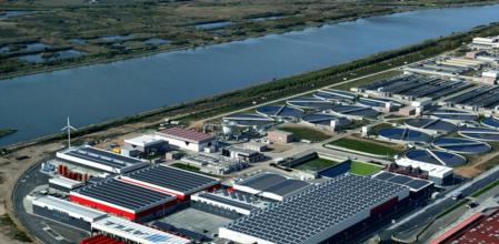 Imagen de la desalinizadora de El Prat