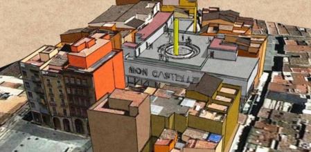 Representació del nou Museu Casteller de Catalunya