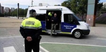 La comisaría móvil de la Policía Local de Mataró