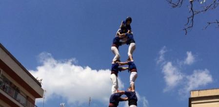 2d8f més matiner de la història dels Castellers de la Vila de Gràcia