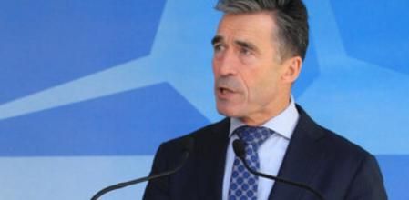 El secretario general de la OTAN, Anders Fogh Rasmussen
