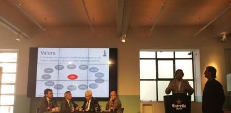 La presentació de la marca 'Castells' ha estat presidida per Ferran Mascarell