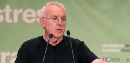 El líder de Izquierda Unida, Cayo Lara.