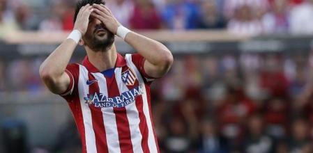 Villa se lamenta por una ocasión fallada frente al Málaga