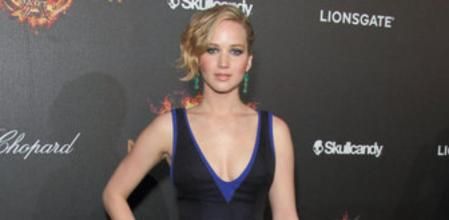 Jennifer Lawrence en la fiesta de 
