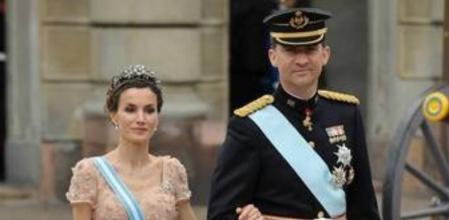 Letizia Ortiz y el Príncipe Felipe en la boda de Victoria de Suecia en 2010