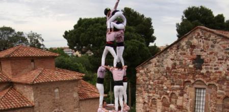 Els Minyons de Terrassa estrenen el 3d9f a la Seu d'Ègara