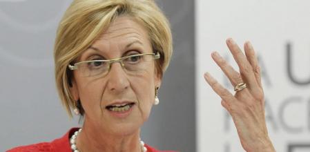 La líder de UPyD, Rosa Díez