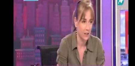 Tania Sánchez Melero en un debate en LaSexta