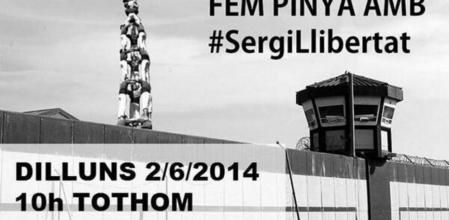 Els Castellers de Barcelona es concentraran dilluns a Brians 1 com a suport al membre de la colla detingut