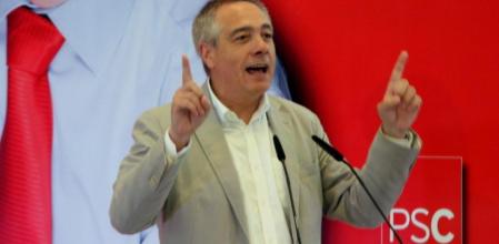 Pere Navarro, en un acto reciente del PSC en Sabadell