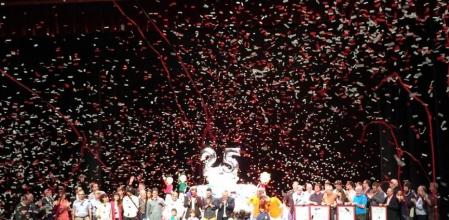 El Teatre de Tarragona va omplir-se per a la festa castellera